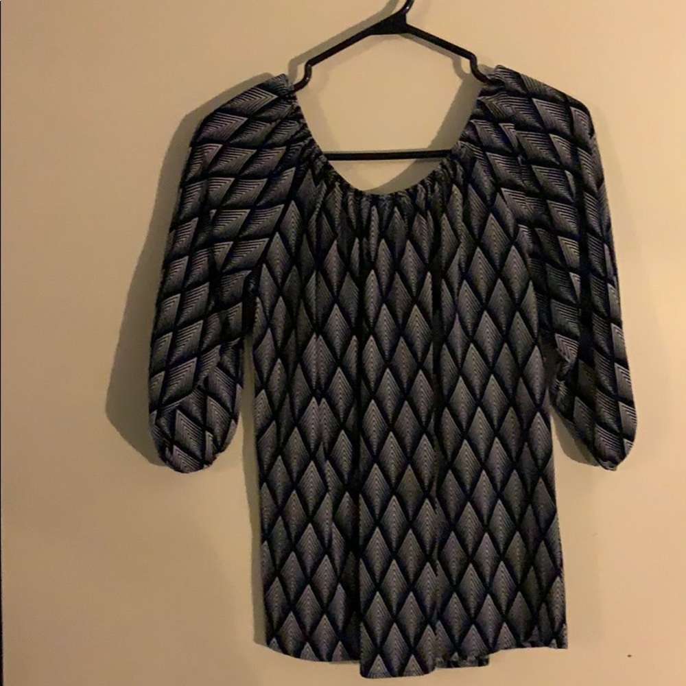 Off the shoulder shirt